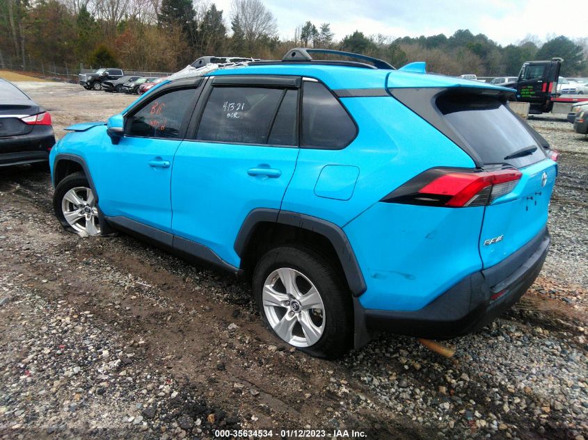 2019 TOYOTA RAV4 XLE 2T3W1RFV6KW009010