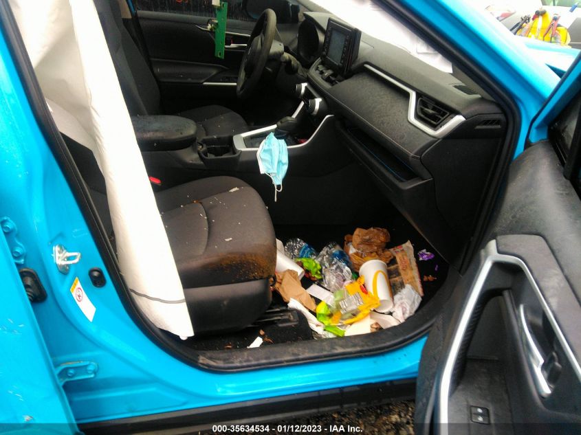 2019 TOYOTA RAV4 XLE 2T3W1RFV6KW009010