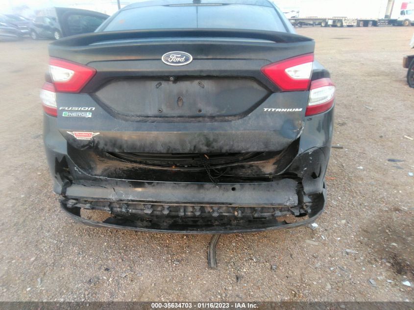 2014 FORD FUSION ENERGI TITANIUM 3FA6P0SU8ER190049