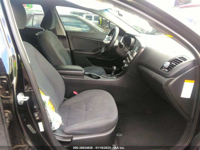 2015 KIA OPTIMA HYBRID KNAGM4AD0F5083711