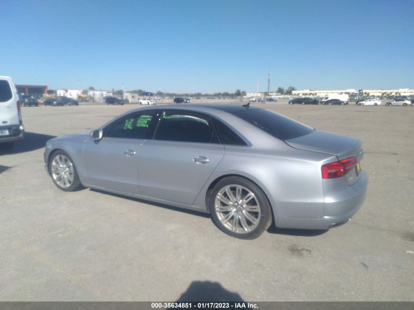 2015 AUDI A8 L 4.0T WAU32AFD6FN039725
