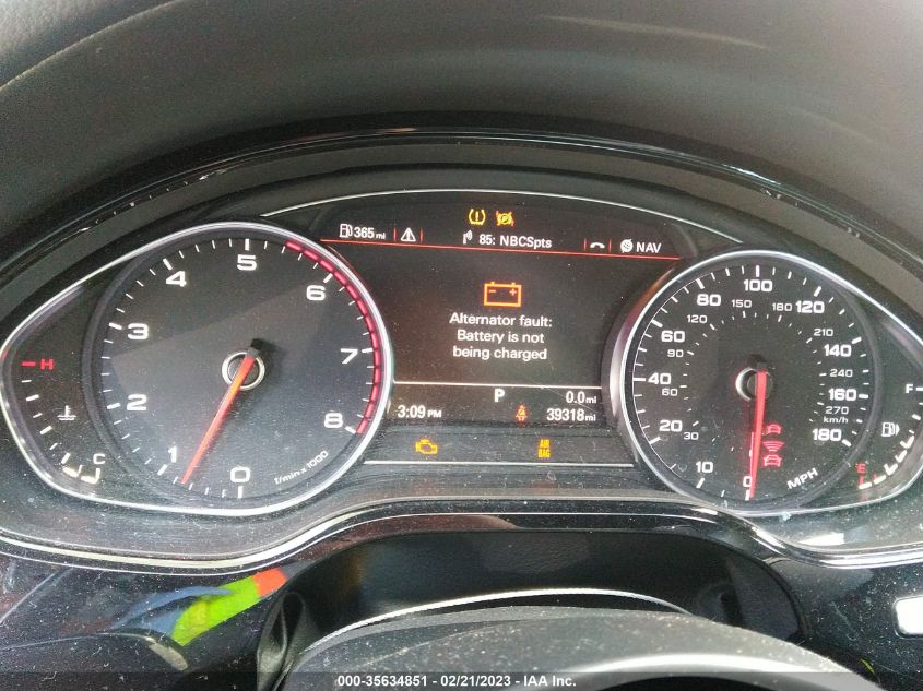 2015 AUDI A8 L 4.0T WAU32AFD6FN039725