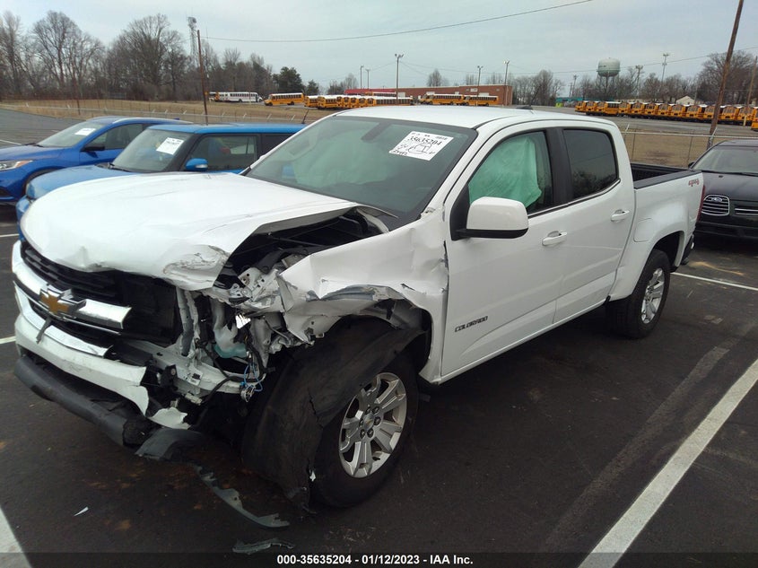 VIN 1GCGTCENXL1224855 2020 CHEVROLET COLORADO 4WD LT