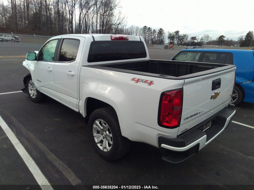 VIN 1GCGTCENXL1224855 2020 CHEVROLET COLORADO 4WD LT