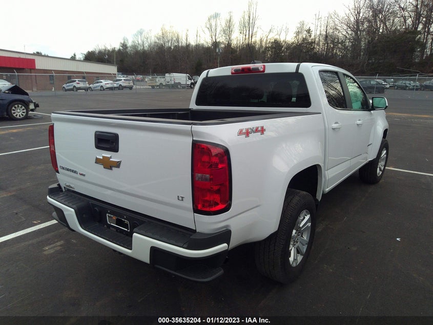 VIN 1GCGTCENXL1224855 2020 CHEVROLET COLORADO 4WD LT