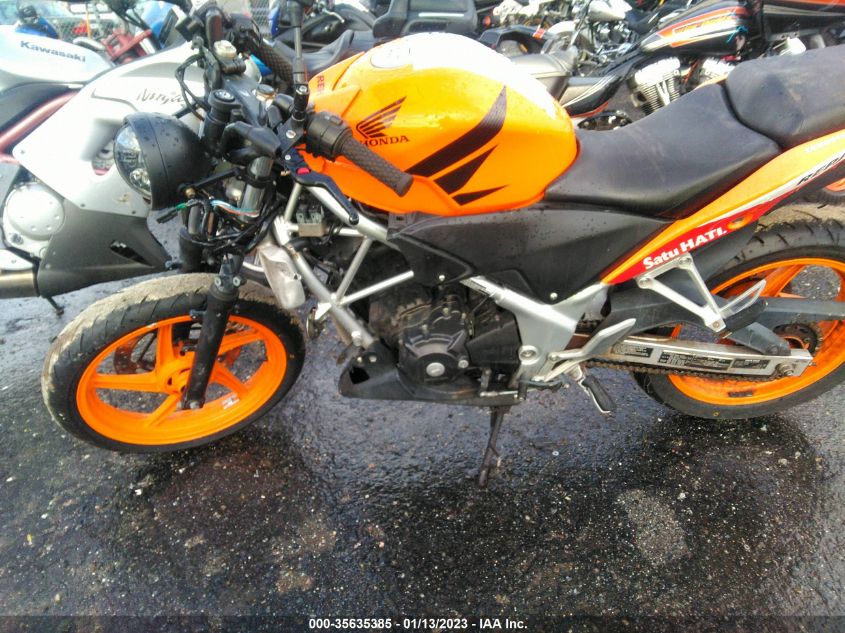 2013 HONDA CBR250 R MLHMC4107D5303619
