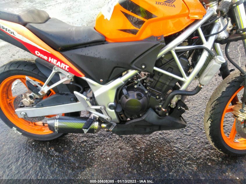 2013 HONDA CBR250 R MLHMC4107D5303619