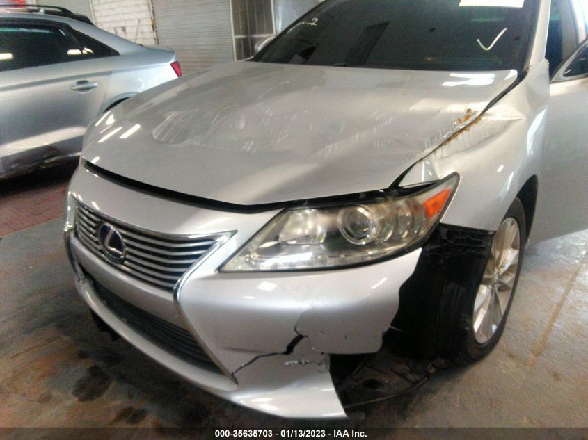 2013 LEXUS ES 300H HYBRID JTHBW1GG2D2007590