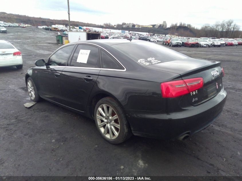 2014 AUDI A6 3.0T PREMIUM PLUS WAUFGAFC9EN007050