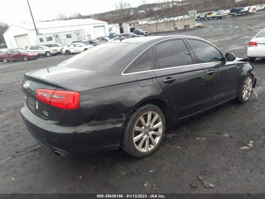 2014 AUDI A6 3.0T PREMIUM PLUS WAUFGAFC9EN007050