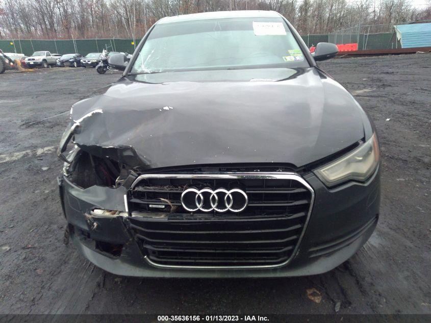 2014 AUDI A6 3.0T PREMIUM PLUS WAUFGAFC9EN007050