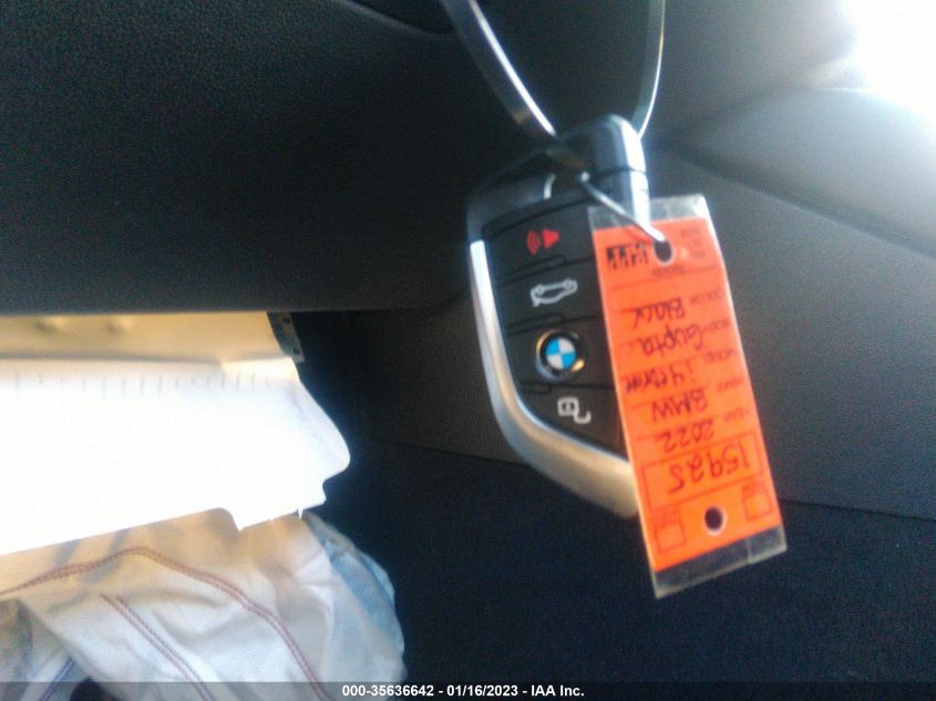 2022 BMW I4 EDRIVE40 WBY73AW08NFN02941