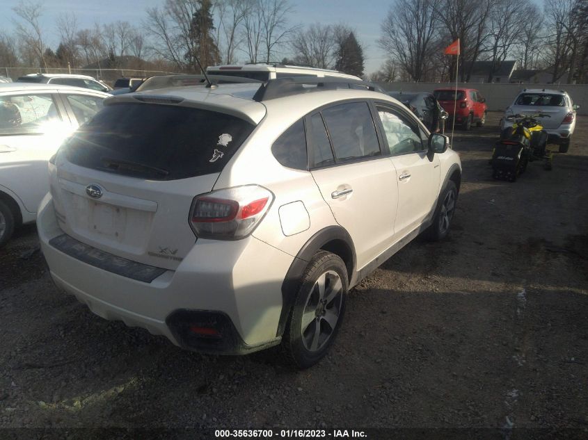 2014 SUBARU XV CROSSTREK HYBRID - JF2GPBCC3EH267557
