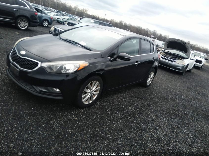 2014 KIA FORTE 5-DOOR EX KNAFX5A86E5196847