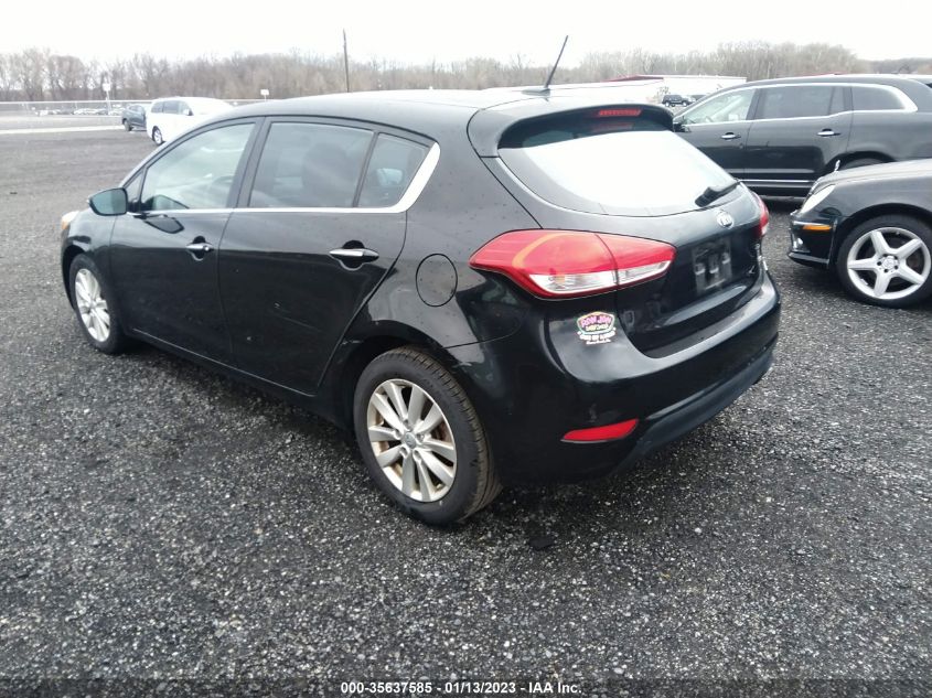 2014 KIA FORTE 5-DOOR EX KNAFX5A86E5196847