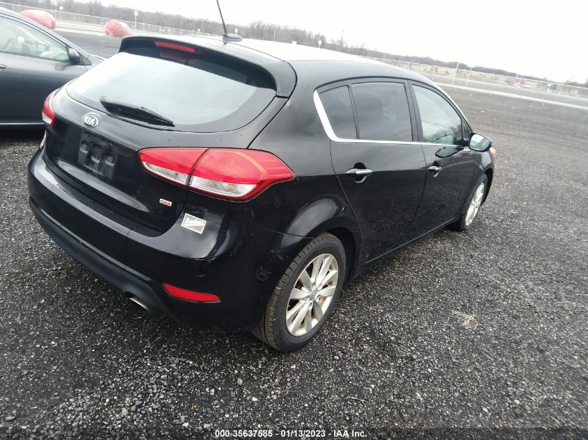 2014 KIA FORTE 5-DOOR EX KNAFX5A86E5196847