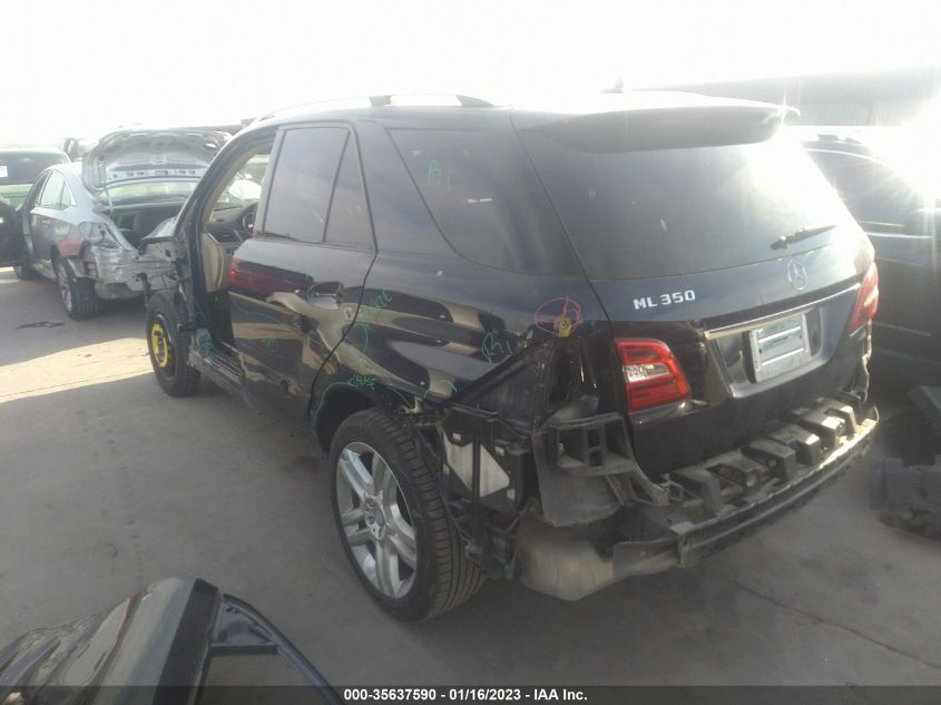 2014 MERCEDES-BENZ M-CLASS ML 350 4JGDA5JB4EA344021
