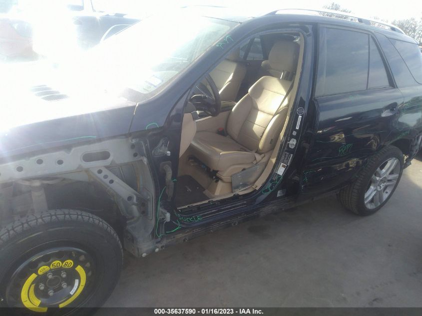 2014 MERCEDES-BENZ M-CLASS ML 350 4JGDA5JB4EA344021