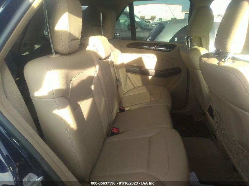 2014 MERCEDES-BENZ M-CLASS ML 350 4JGDA5JB4EA344021