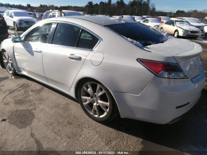 2013 ACURA TL TECH 19UUA8F56DA001820