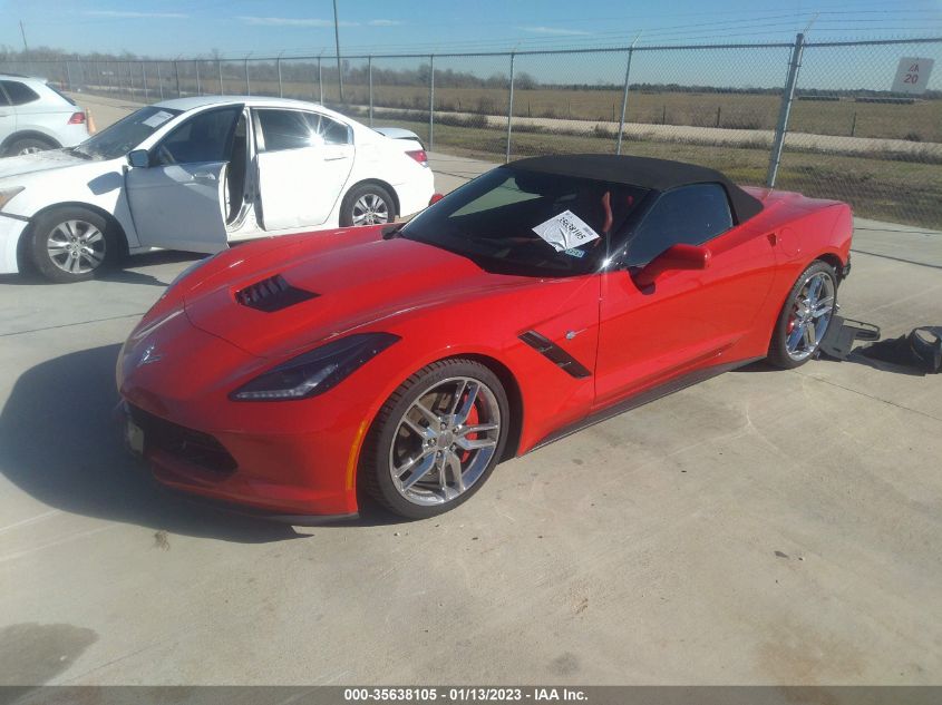 2014 CHEVROLET CORVETTE STINGRAY Z51 3LT - 1G1YM3D73E5110673