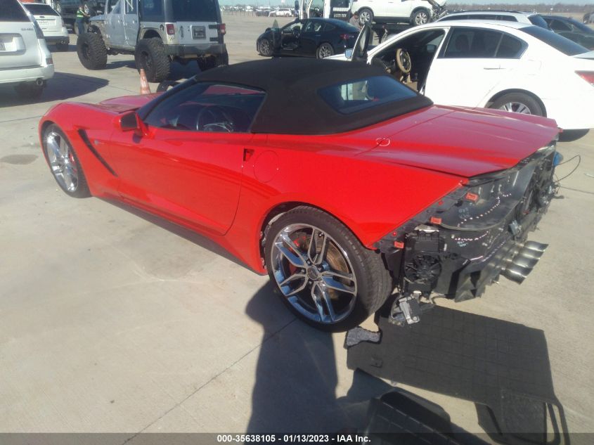2014 CHEVROLET CORVETTE STINGRAY Z51 3LT - 1G1YM3D73E5110673