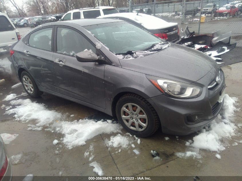 2014 HYUNDAI ACCENT GLS - KMHCT4AE8EU645223