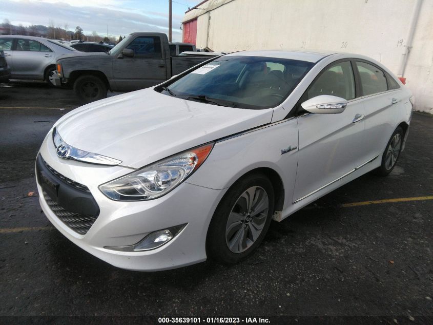 2013 HYUNDAI SONATA HYBRID LIMITED - KMHEC4A41DA083133