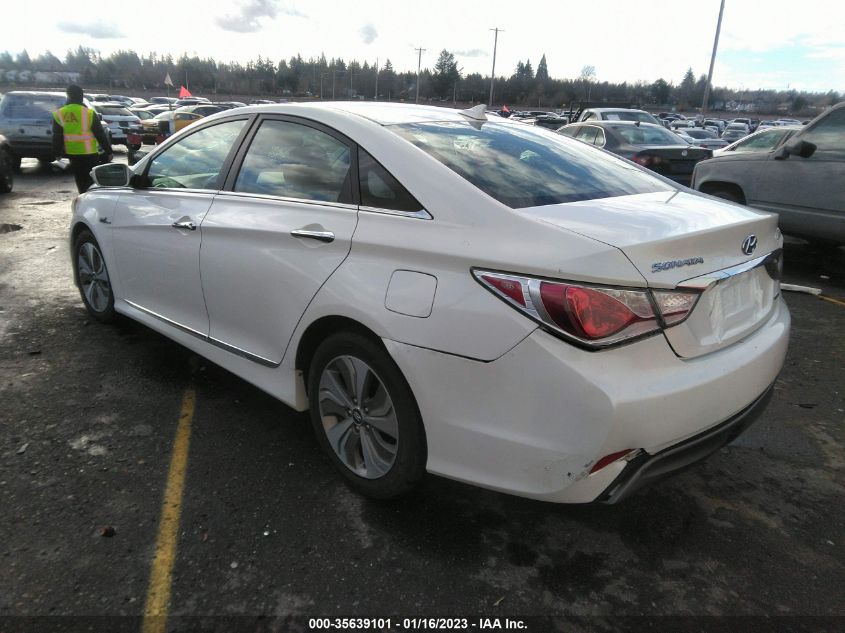 2013 HYUNDAI SONATA HYBRID LIMITED - KMHEC4A41DA083133