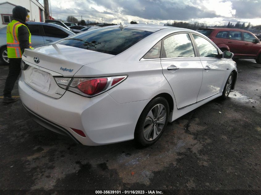 2013 HYUNDAI SONATA HYBRID LIMITED - KMHEC4A41DA083133