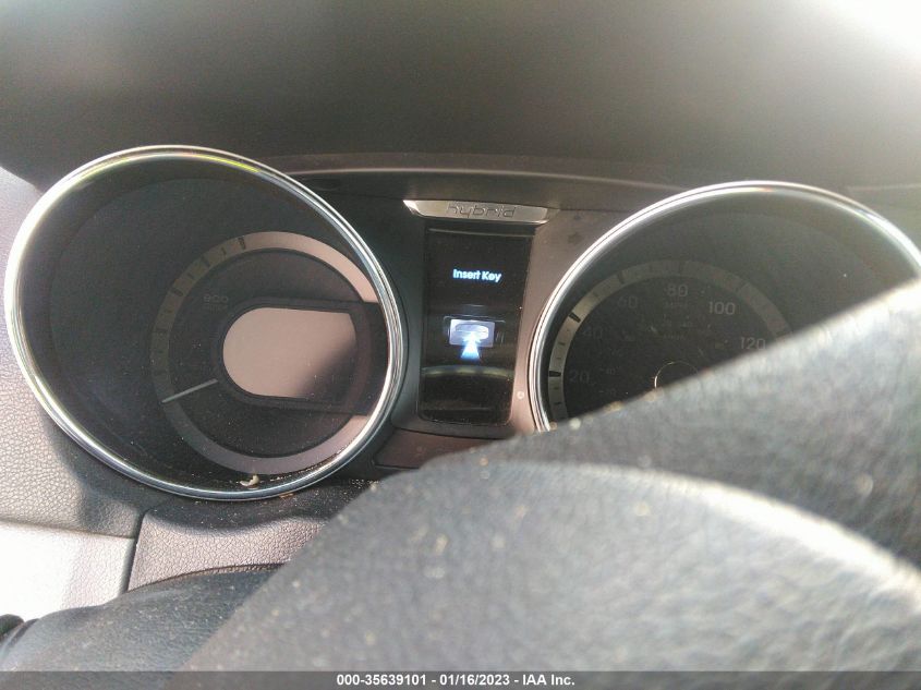 2013 HYUNDAI SONATA HYBRID LIMITED - KMHEC4A41DA083133
