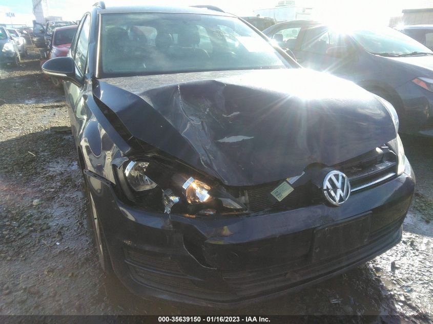 2015 VOLKSWAGEN GOLF SPORTWAGEN TDI S 3VWCA7AU6FM515172