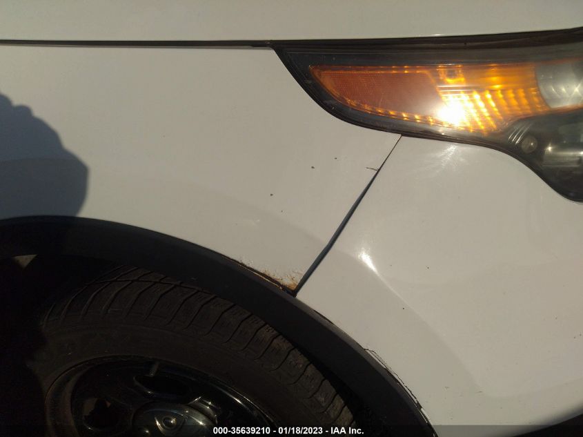 2015 FORD UTILITY POLICE 1FM5K8AR0FGA72789