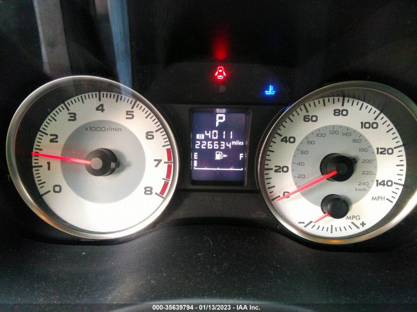 2013 SUBARU IMPREZA WAGON 2.0I LIMITED JF1GPAH69DH892139