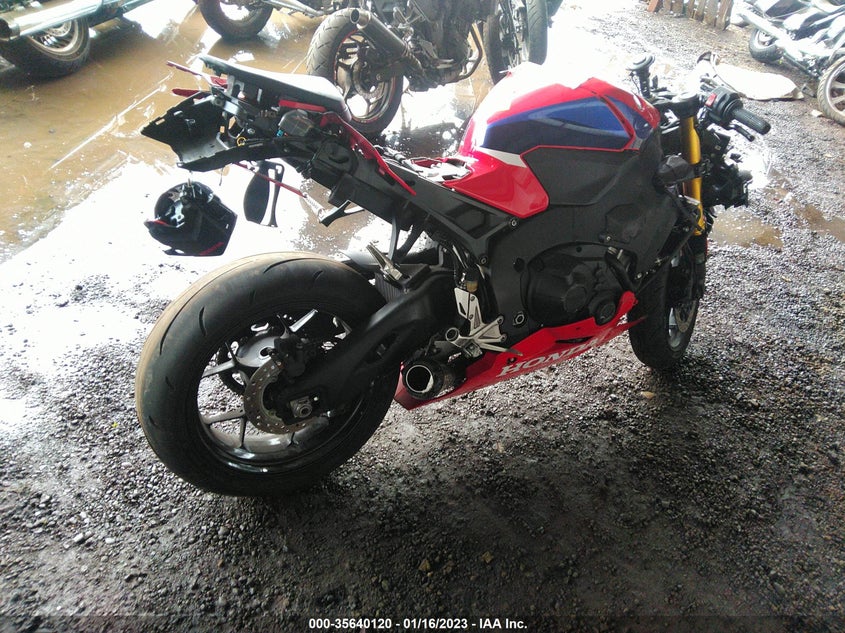 VIN JH2SC7751NK500407 2022 HONDA CBR1000 RA