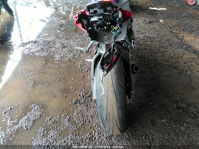 VIN JH2SC7751NK500407 2022 HONDA CBR1000 RA
