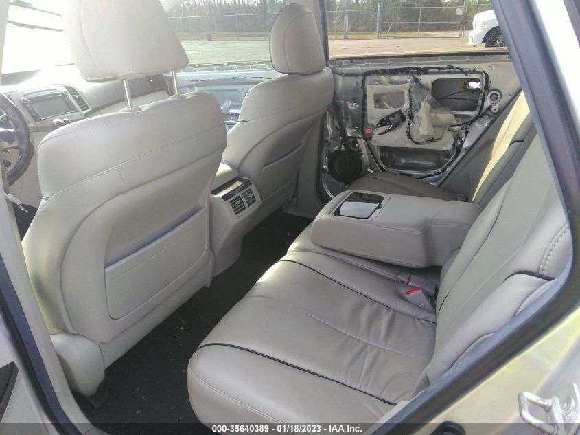2013 TOYOTA VENZA XLE 4T3ZK3BB9DU058465
