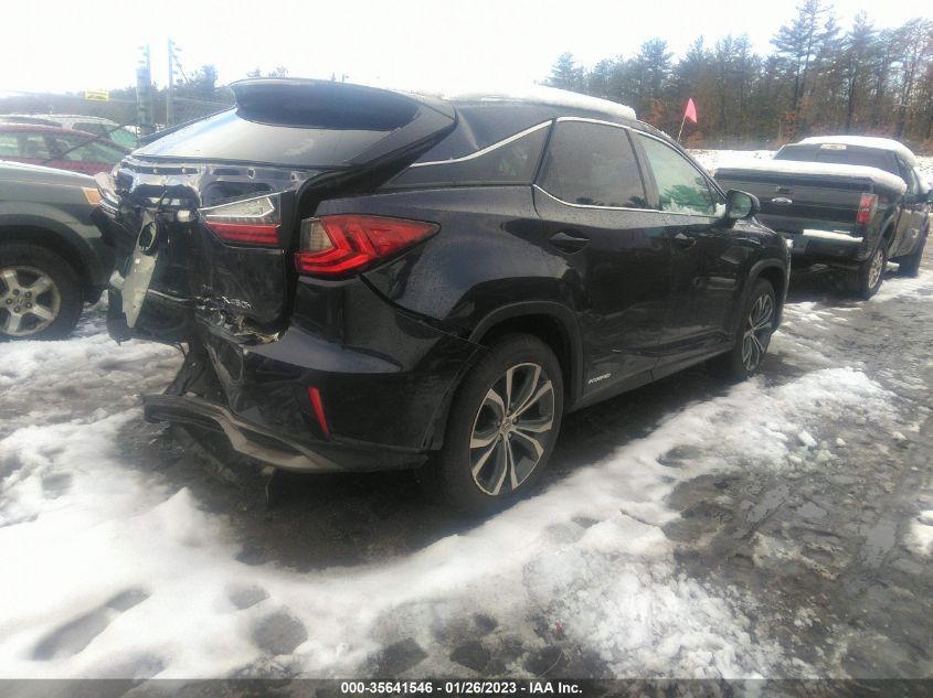 2016 LEXUS RX 450H 2T2BGMCA4GC007724
