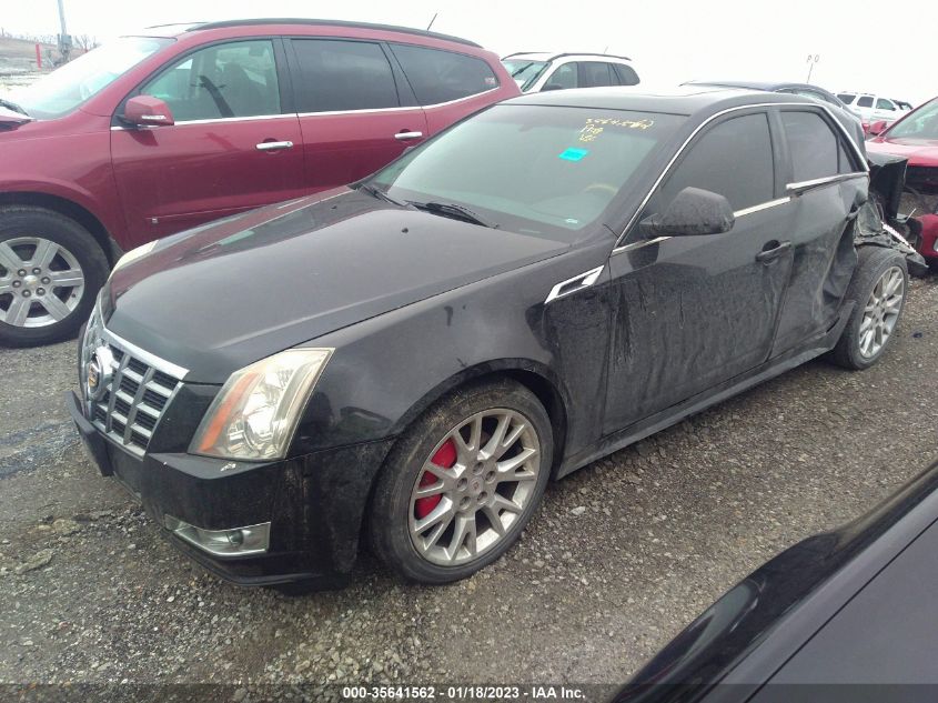 2013 CADILLAC CTS SEDAN PREMIUM - 1G6DS5E33D0120881