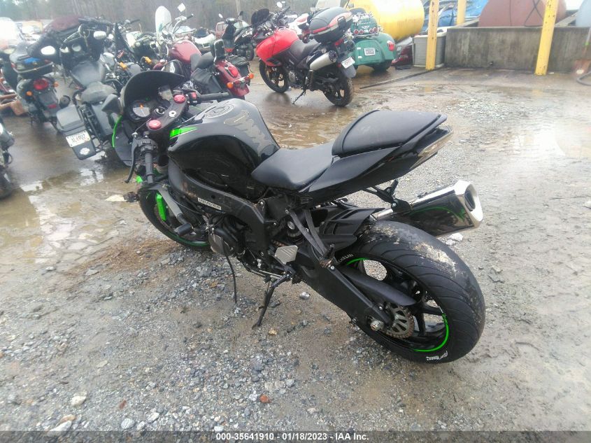 2016 KAWASAKI ZX636 E JKBZXJE12GA020609