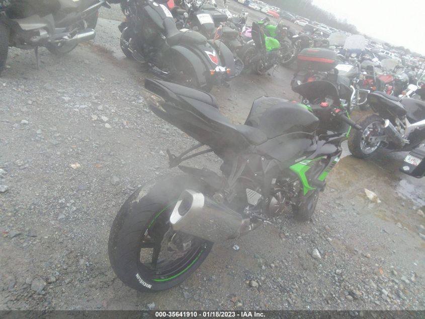 2016 KAWASAKI ZX636 E JKBZXJE12GA020609