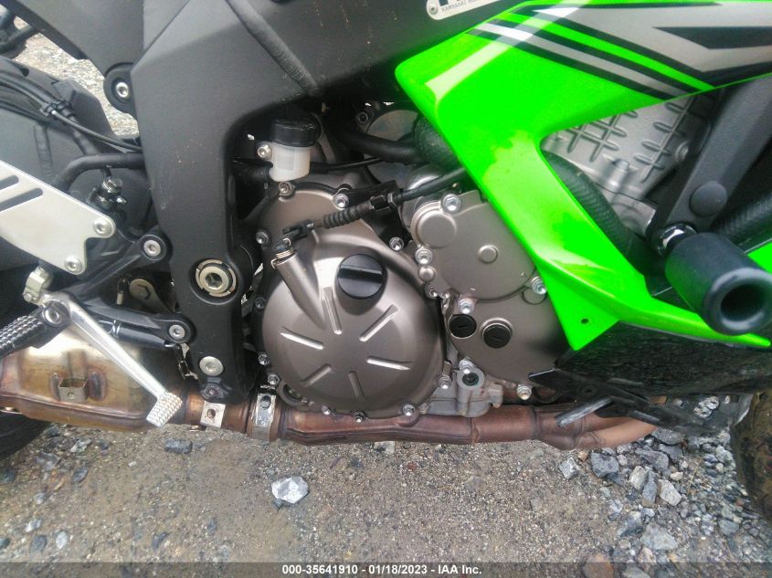 2016 KAWASAKI ZX636 E JKBZXJE12GA020609