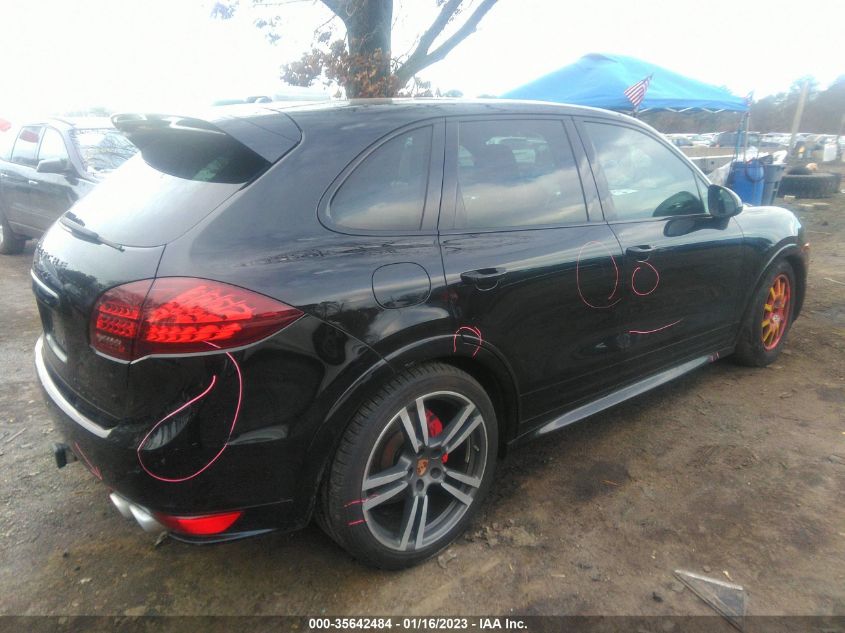 2013 PORSCHE CAYENNE GTS WP1AD2A23DLA78781