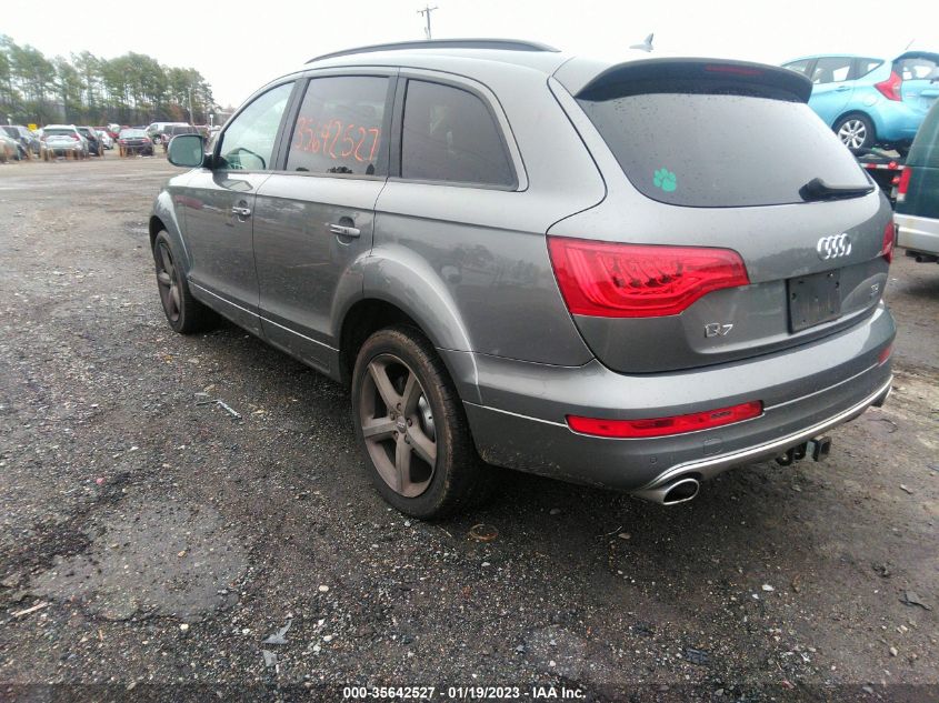 2015 AUDI Q7 3.0L TDI PREMIUM PLUS WA1LMAFE2FD007070
