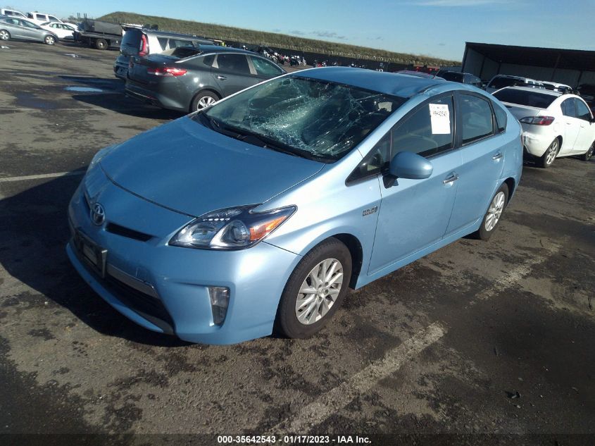 2014 TOYOTA PRIUS PLUG-IN JTDKN3DPXE3055239