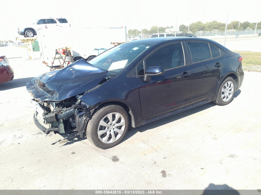 VIN 5YFEPRAE3LP125150 2020 TOYOTA COROLLA LE