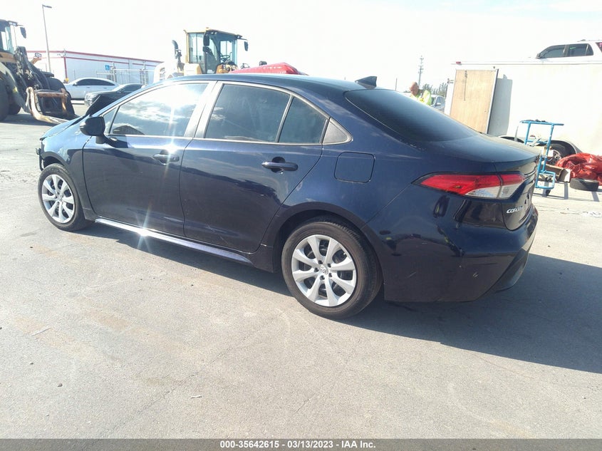 VIN 5YFEPRAE3LP125150 2020 TOYOTA COROLLA LE