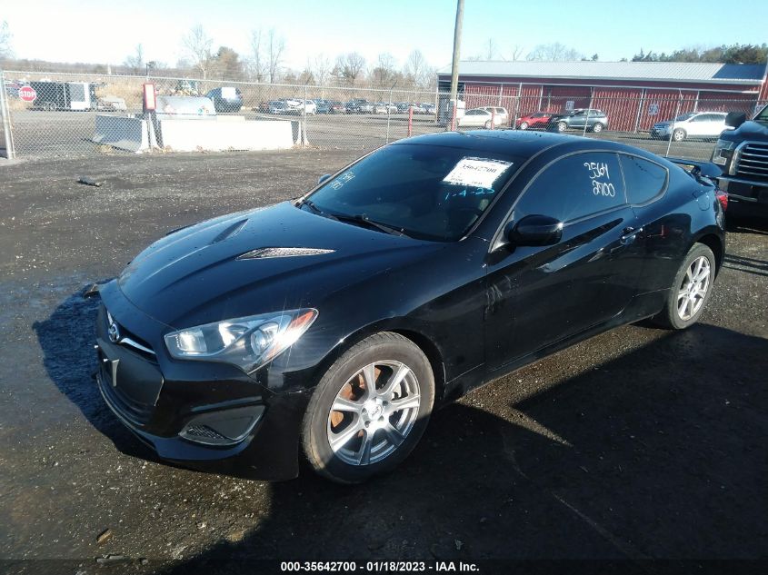 2013 HYUNDAI GENESIS COUPE 2.0T PREMIUM KMHHT6KD0DU090547