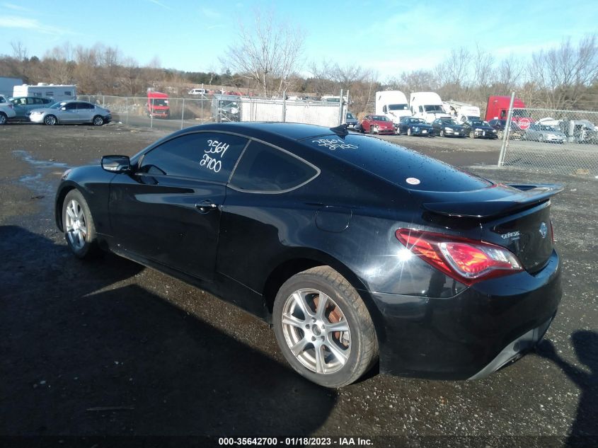 2013 HYUNDAI GENESIS COUPE 2.0T PREMIUM KMHHT6KD0DU090547