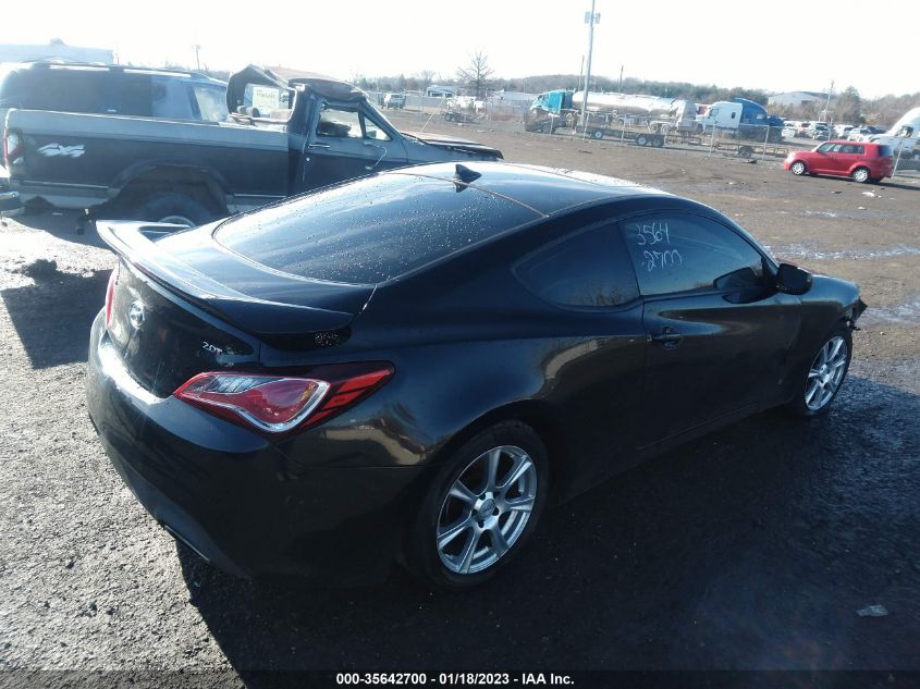 2013 HYUNDAI GENESIS COUPE 2.0T PREMIUM KMHHT6KD0DU090547